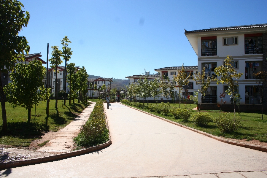 云南大學(xué)旅游文化學(xué)院——校園景觀圖(宿舍園區(qū))